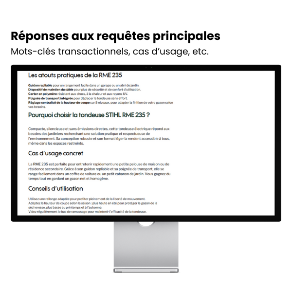 Rédaction Web E-commerce (fiches produits) – Image 3