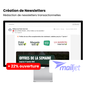 Création de Newsletters Commerciales